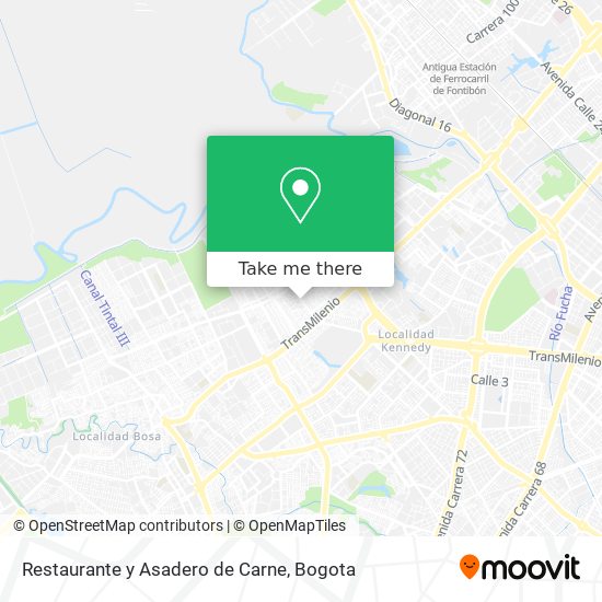 Restaurante y Asadero de Carne map