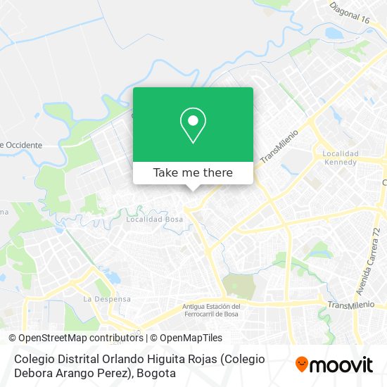 Colegio Distrital Orlando Higuita Rojas (Colegio Debora Arango Perez) map