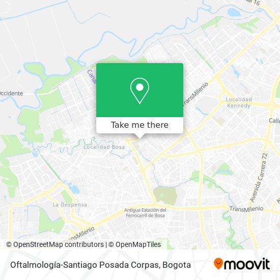 Oftalmología-Santiago Posada Corpas map