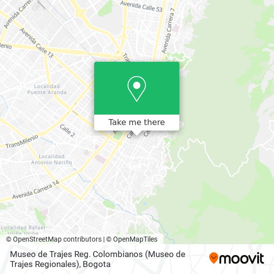 Museo de Trajes Reg. Colombianos (Museo de Trajes Regionales) map