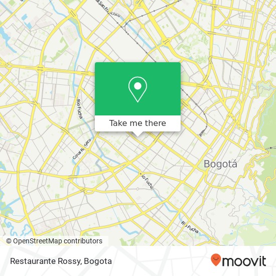 Restaurante Rossy map