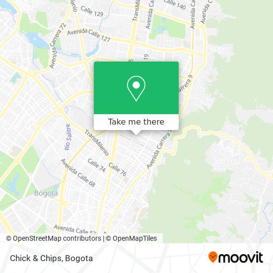 Chick & Chips map