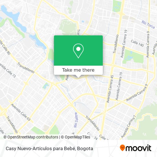 Casy Nuevo-Artículos para Bebé map