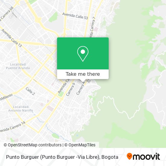 Punto Burguer (Punto Burguer -Via Libre) map