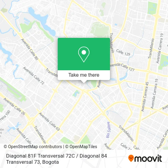 Diagonal 81F Transversal 72C / Diagonal 84 Transversal 73 map