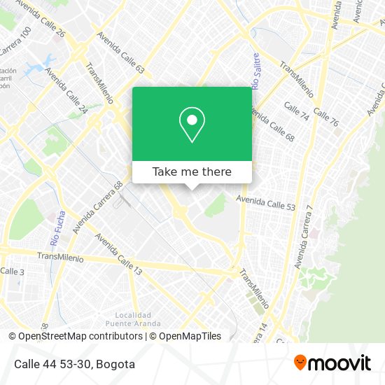 Calle 44 53-30 map