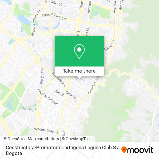 Constructora-Promotora Cartagena Laguna Club S a map