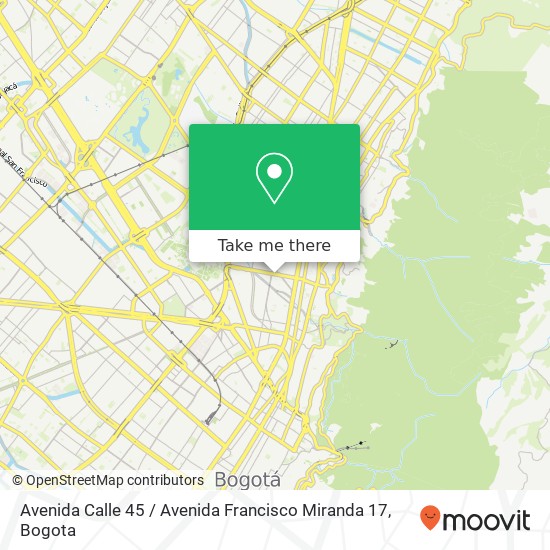 Avenida Calle 45 / Avenida Francisco Miranda 17 map