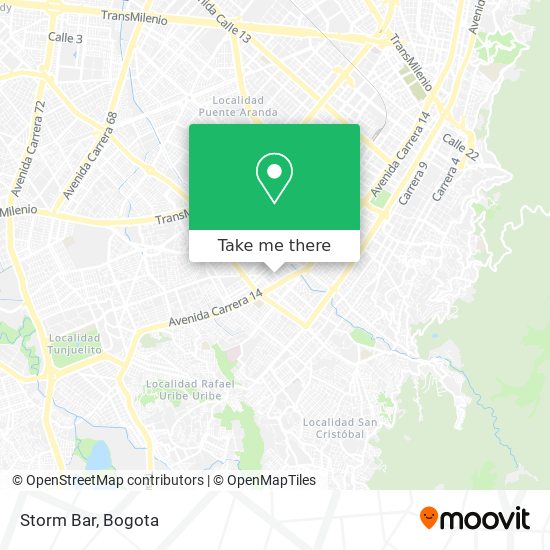 Mapa de Storm Bar