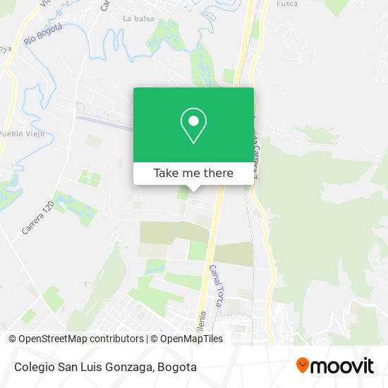 Mapa de Colegio San Luis Gonzaga