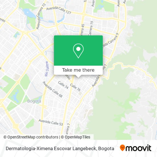 Dermatologia-Ximena Escovar Langebeck map