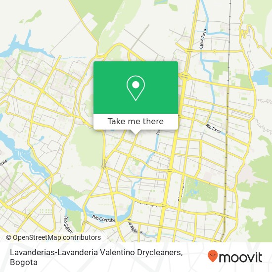 Lavanderias-Lavanderia Valentino Drycleaners map