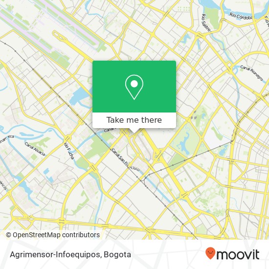Agrimensor-Infoequipos map