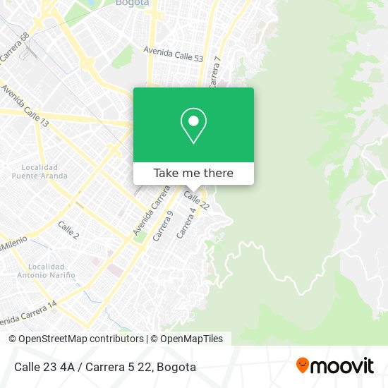 Calle 23 4A / Carrera 5 22 map