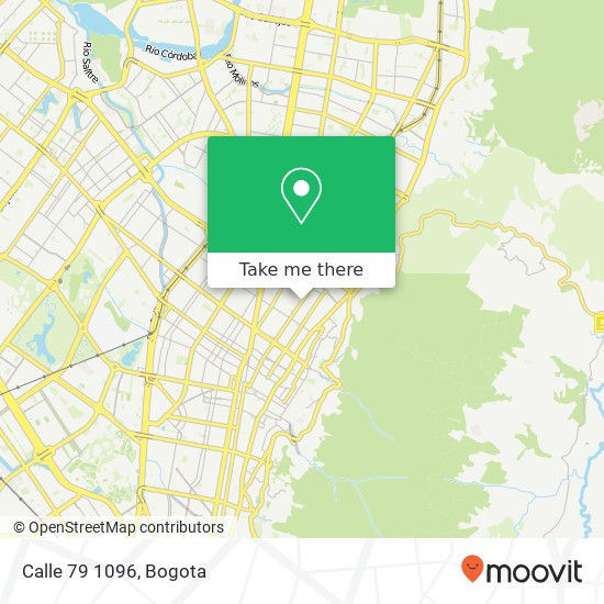 Calle 79 1096 map
