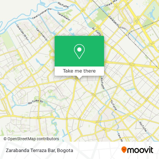 Zarabanda Terraza Bar map