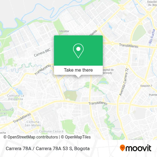 ¿Cómo llegar a Carrera 78A / Carrera 78A 53 S en Kennedy en autobús o ...