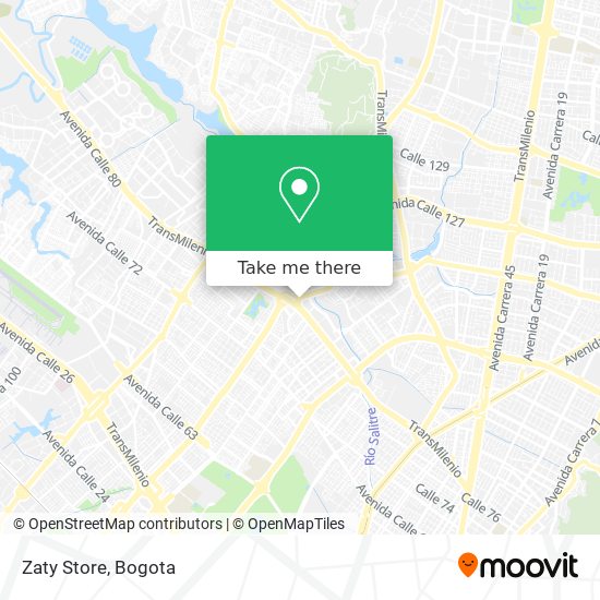 Zaty Store map