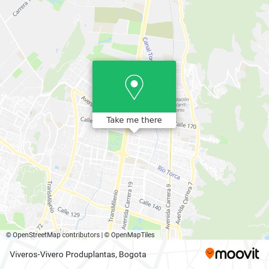 Mapa de Viveros-Vivero Produplantas