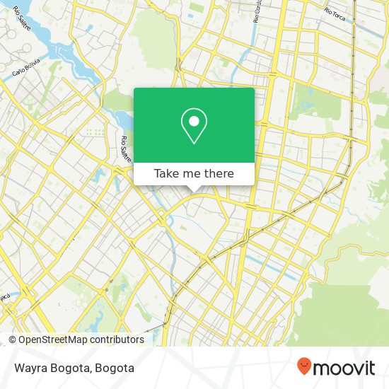 Wayra Bogota map