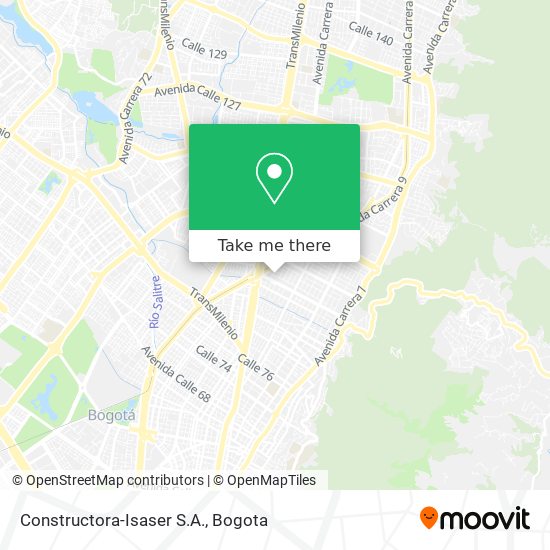 Mapa de Constructora-Isaser S.A.