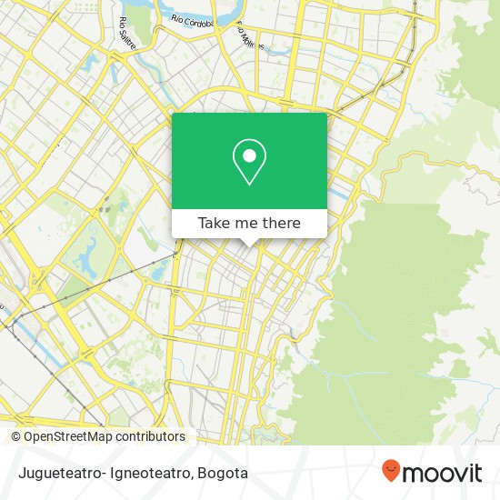 Jugueteatro- Igneoteatro map