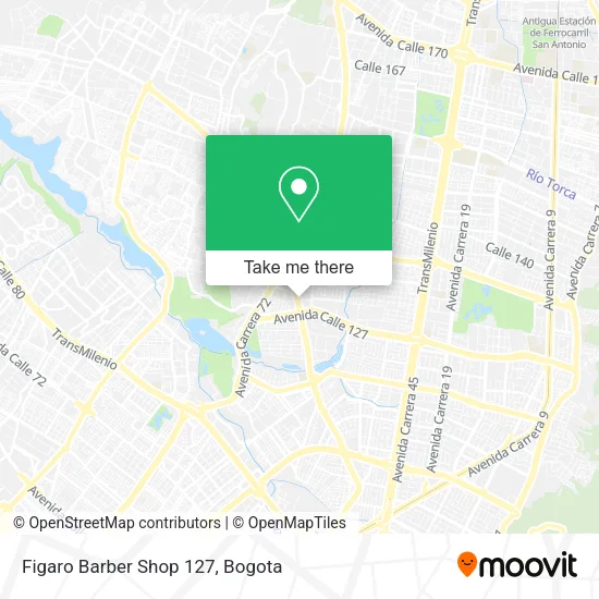 Figaro Barber Shop 127 map