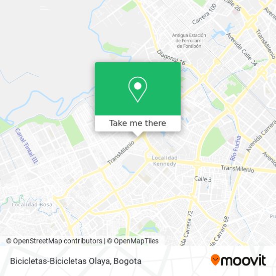 Bicicletas-Bicicletas Olaya map