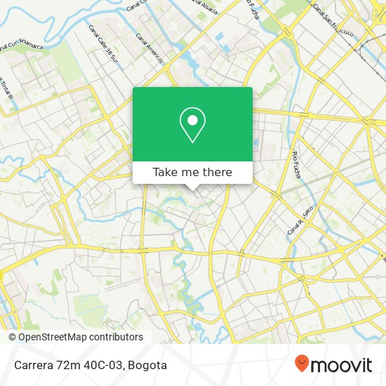 Mapa de Carrera 72m 40C-03