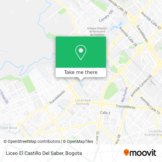 Liceo El Castillo Del Saber map