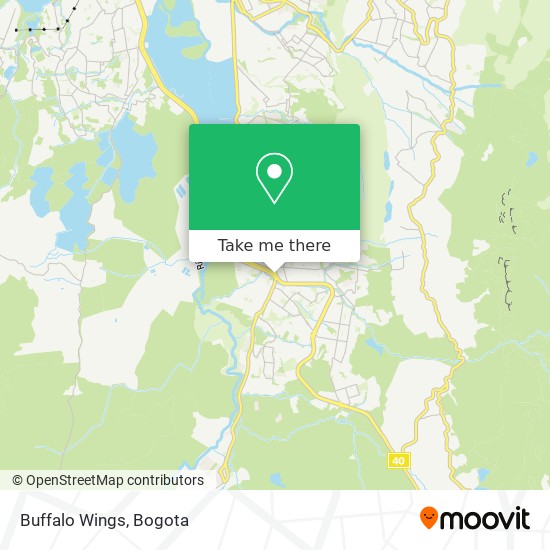 Mapa de Buffalo Wings