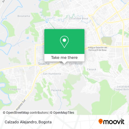 Mapa de Calzado Alejandro