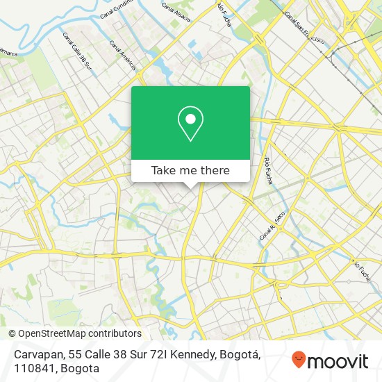 Carvapan, 55 Calle 38 Sur 72I Kennedy, Bogotá, 110841 map