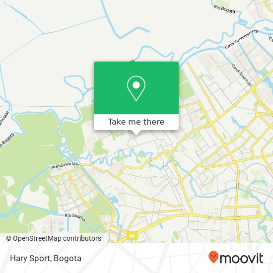 Hary Sport, Carrera 88C 69A S Bosa, Bogotá, D.C., 110721 map