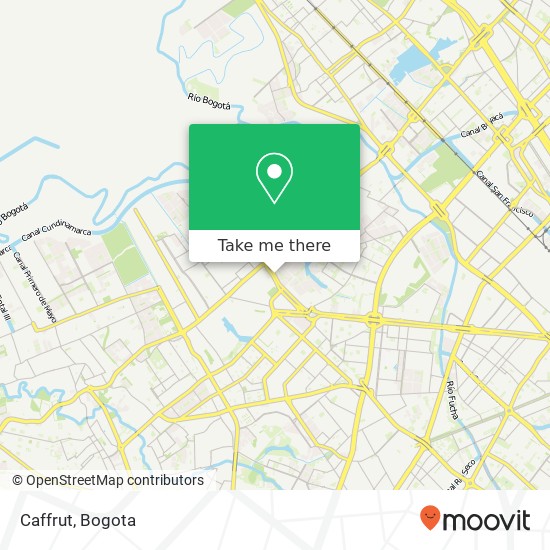 Mapa de Caffrut, Diagonal 3 Carrera 81F Kennedy, Bogotá, D.C., 110821
