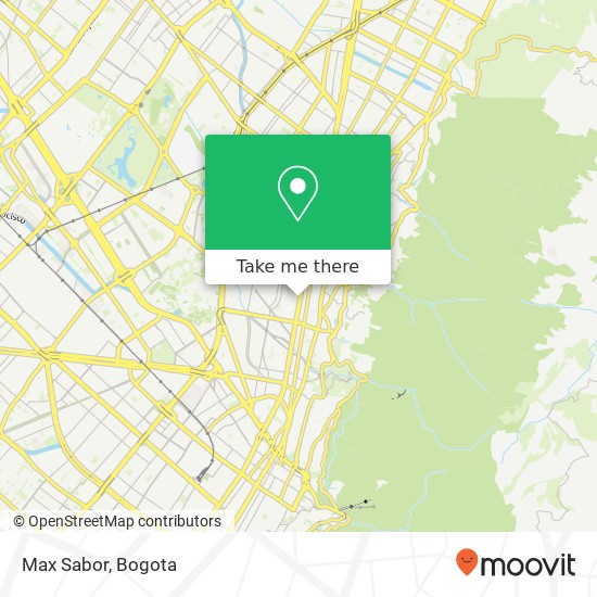 Max Sabor, Avenida Carrera 14 48 Teusaquillo, Bogotá, D.C., 111311 map