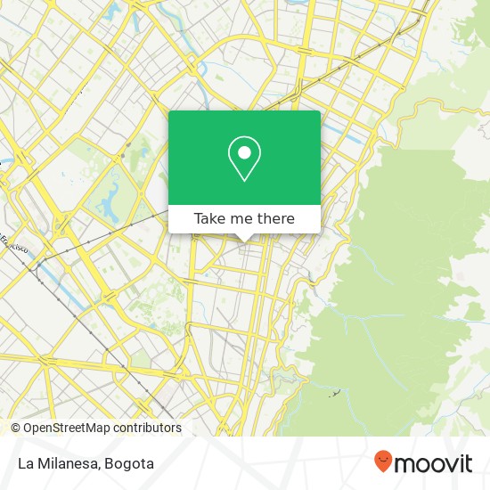 La Milanesa, 64 Carrera 18 61A Teusaquillo, Bogotá, 111311 map