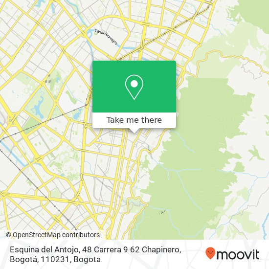Esquina del Antojo, 48 Carrera 9 62 Chapinero, Bogotá, 110231 map