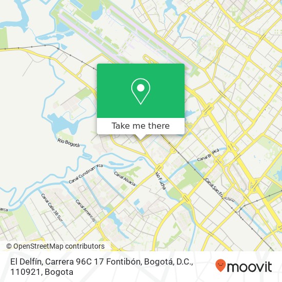 El Delfín, Carrera 96C 17 Fontibón, Bogotá, D.C., 110921 map