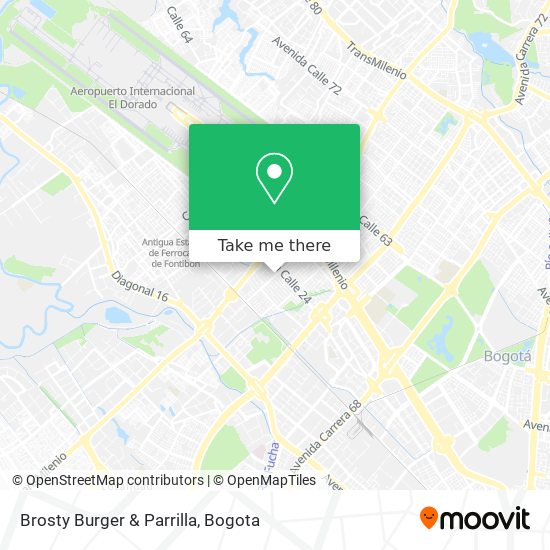 Brosty Burger & Parrilla map