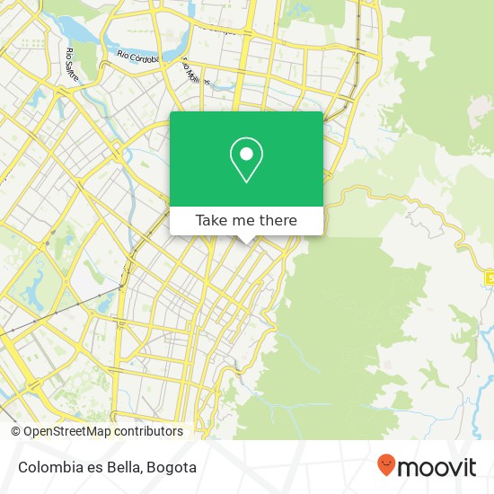Colombia es Bella, Calle 82 11 Chapinero, Bogotá, d.C., 110221 map