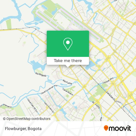 Flowburger map