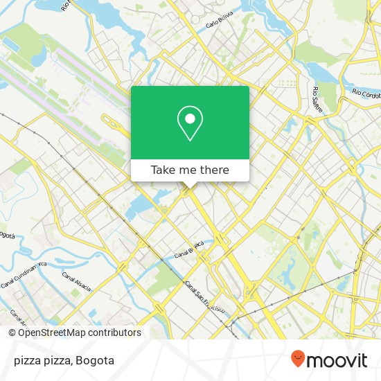 pizza pizza, Avenida El Dorado Engativá, Bogotá, D.C., 111071 map