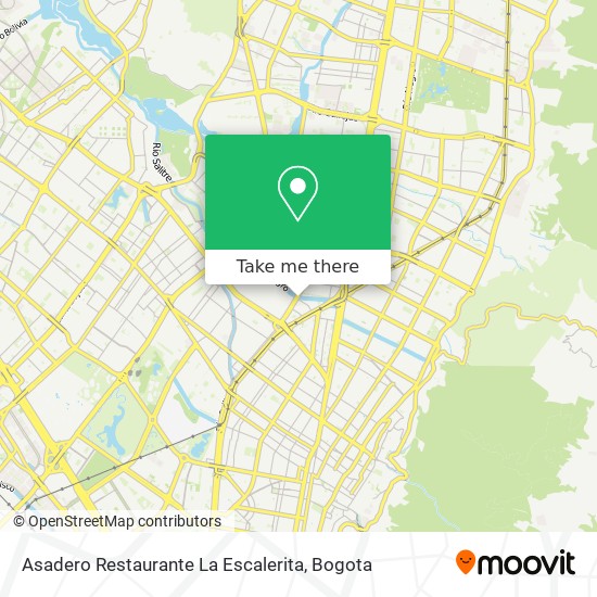 Asadero Restaurante La Escalerita map