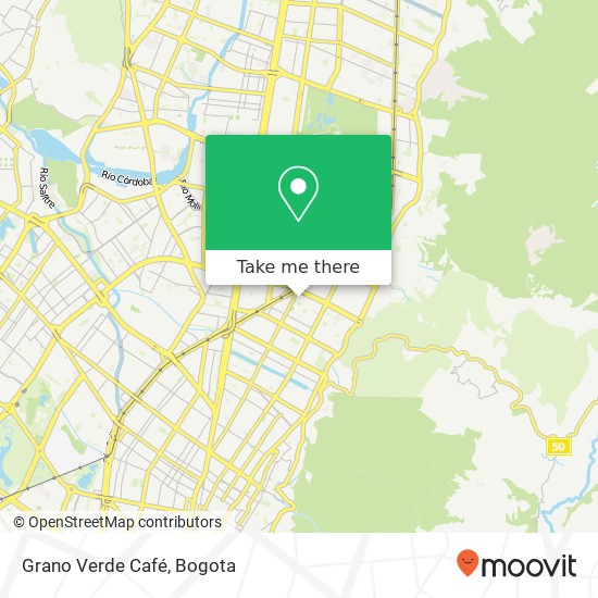 Grano Verde Café, 73 Carrera 14 98 Chapinero, Bogotá, 110221 map