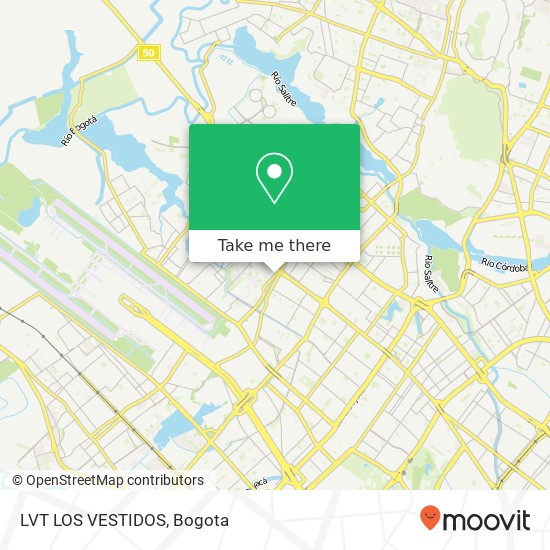 LVT LOS VESTIDOS, Avenida Longitudinal de Occidente 71C Engativá, Bogotá, D.C., 111041 map