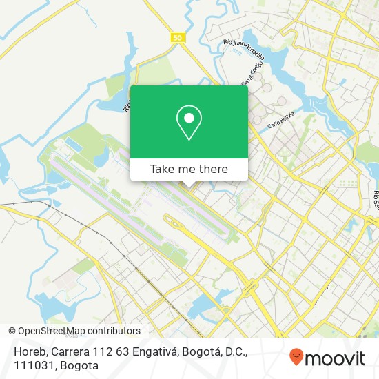 Horeb, Carrera 112 63 Engativá, Bogotá, D.C., 111031 map