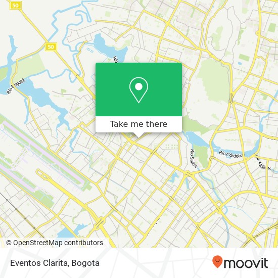 Mapa de Eventos Clarita, 35 Transversal 94 Calle 80C Engativá, Bogotá, D.C., 111021