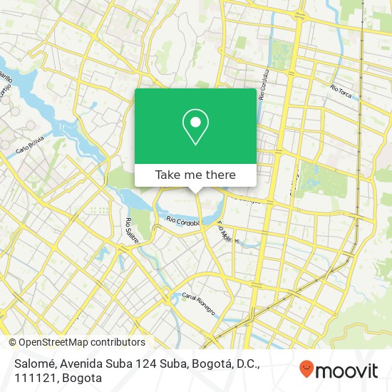 Salomé, Avenida Suba 124 Suba, Bogotá, D.C., 111121 map