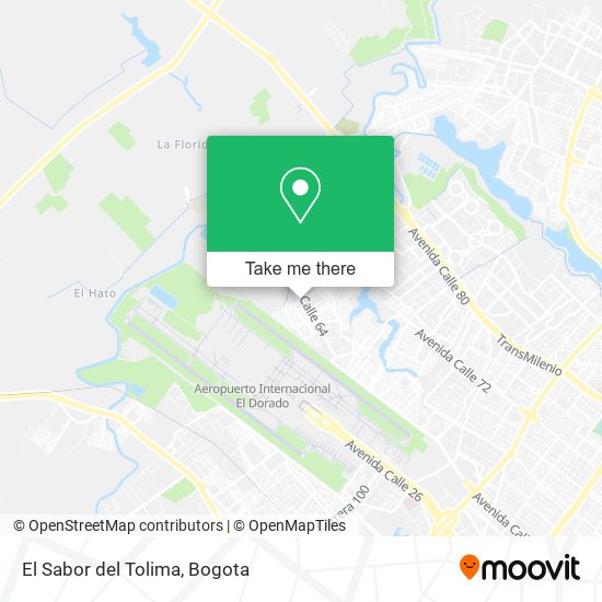 El Sabor del Tolima map